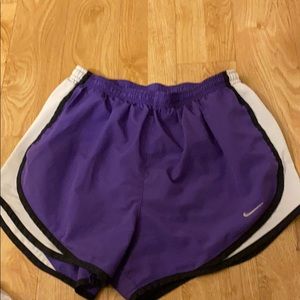 Purple shorts